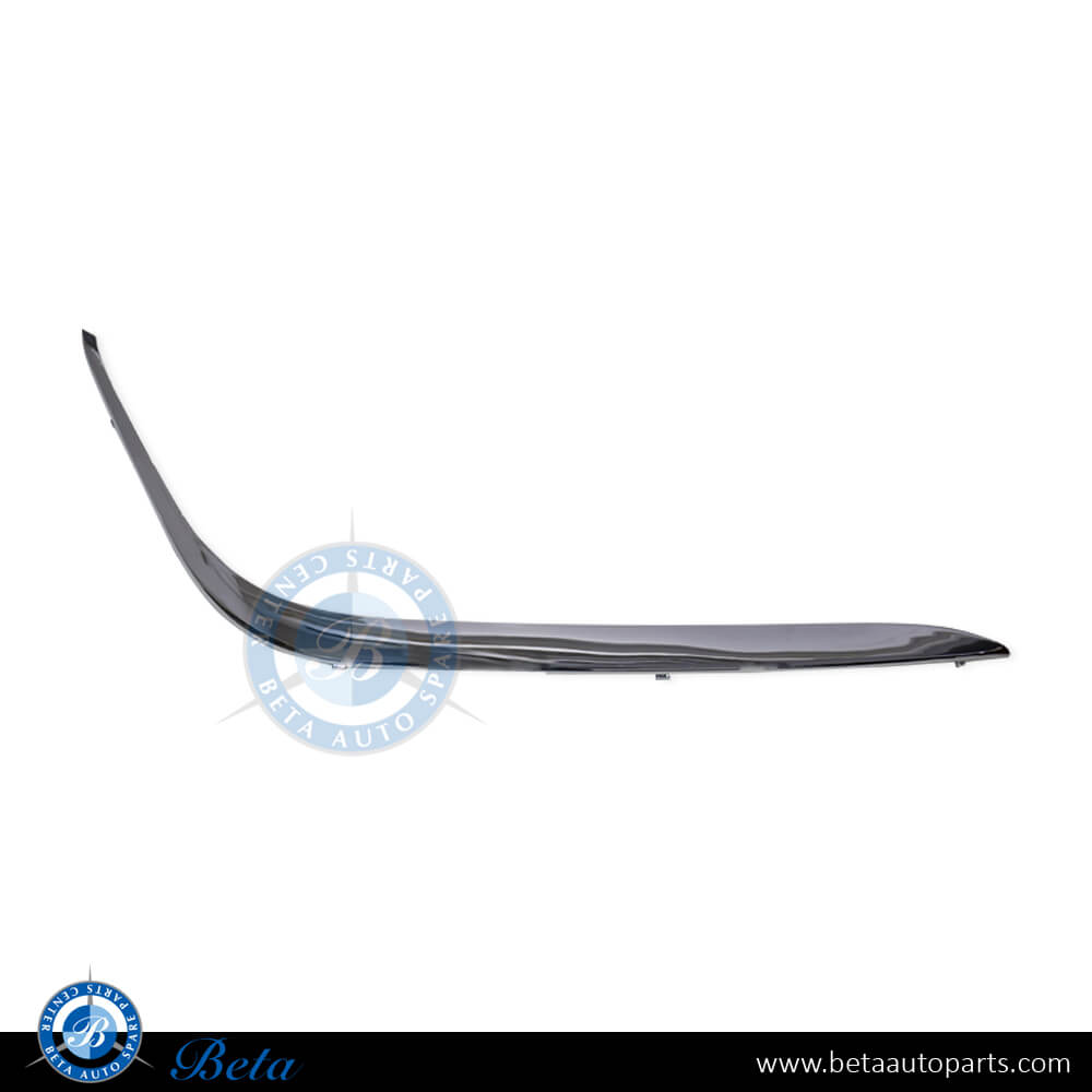 Right Side Front bumper chrome moulding without washer for BMW 7 Series E38 1995-2001 models, Part Number 51118125438 Right Side Front bumper chrome moulding without washer for BMW 7 Series E38 1995-2001 models, Part Number 51118125438